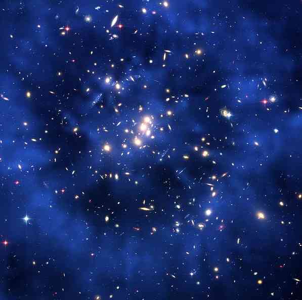  Hubble telescope, galaxy cluster CL0024+17 