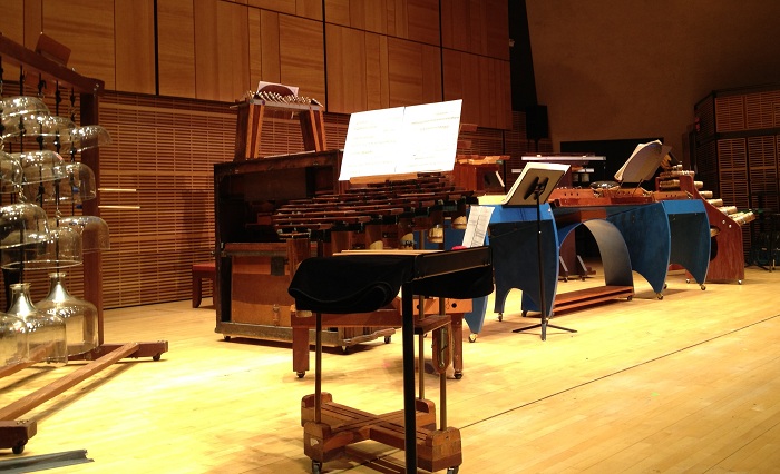 Zankel Hall – Partch instruments